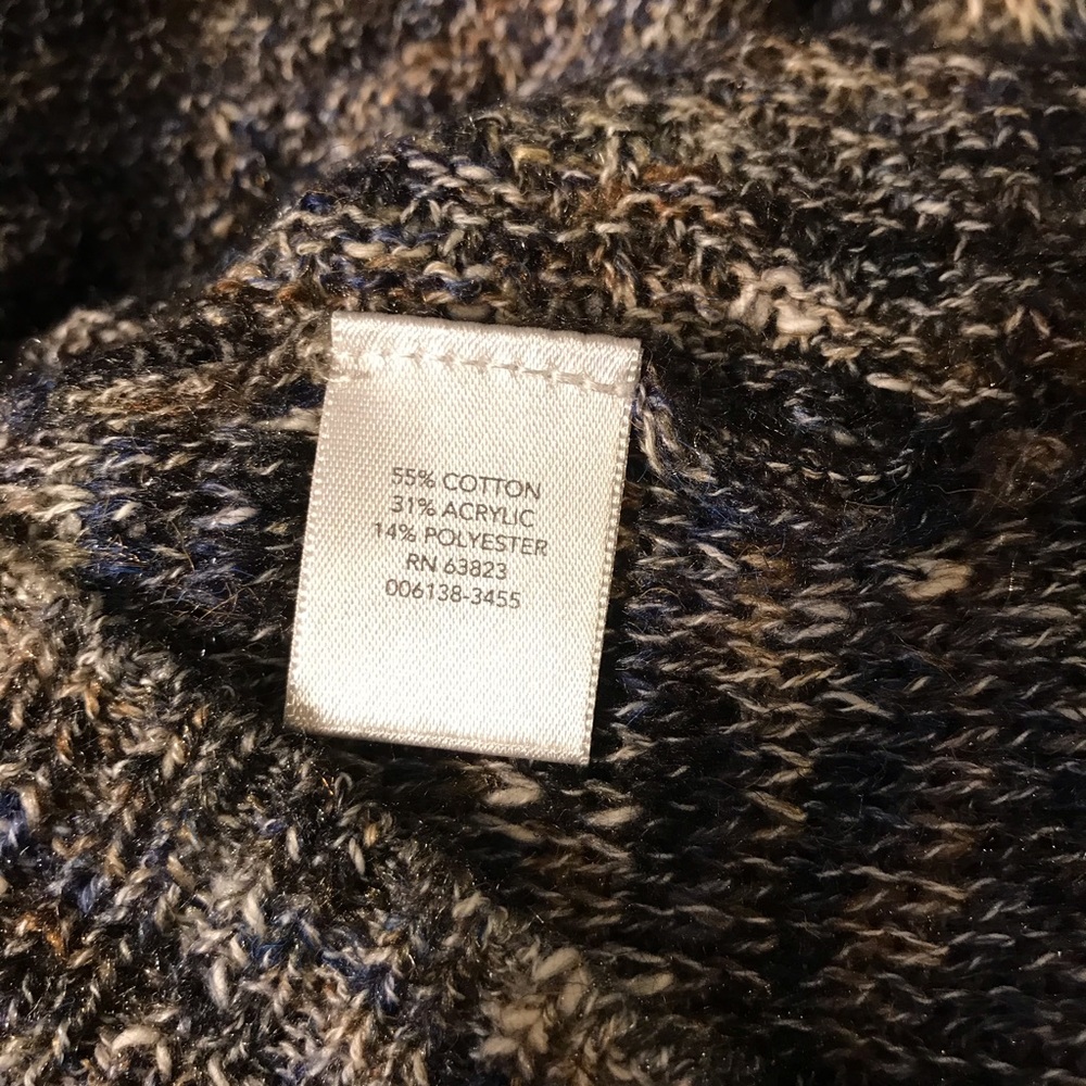 Beautiful Knit Marled Poncho - Picture 8 of 11